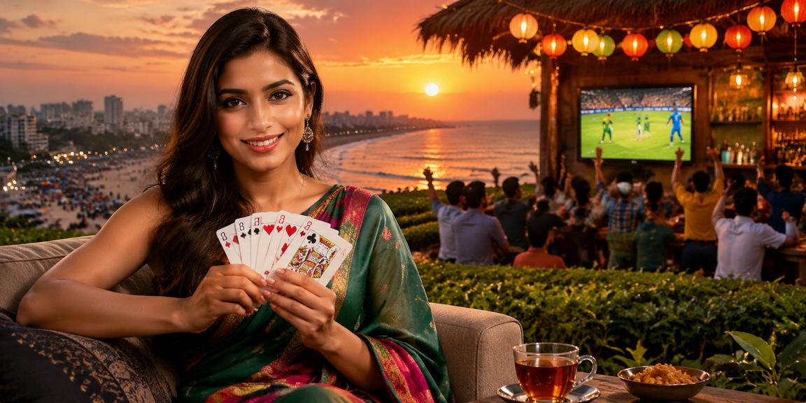 কক্সবাজার চা বাগানে ক্রিকেট বেটিং পরিবেশ