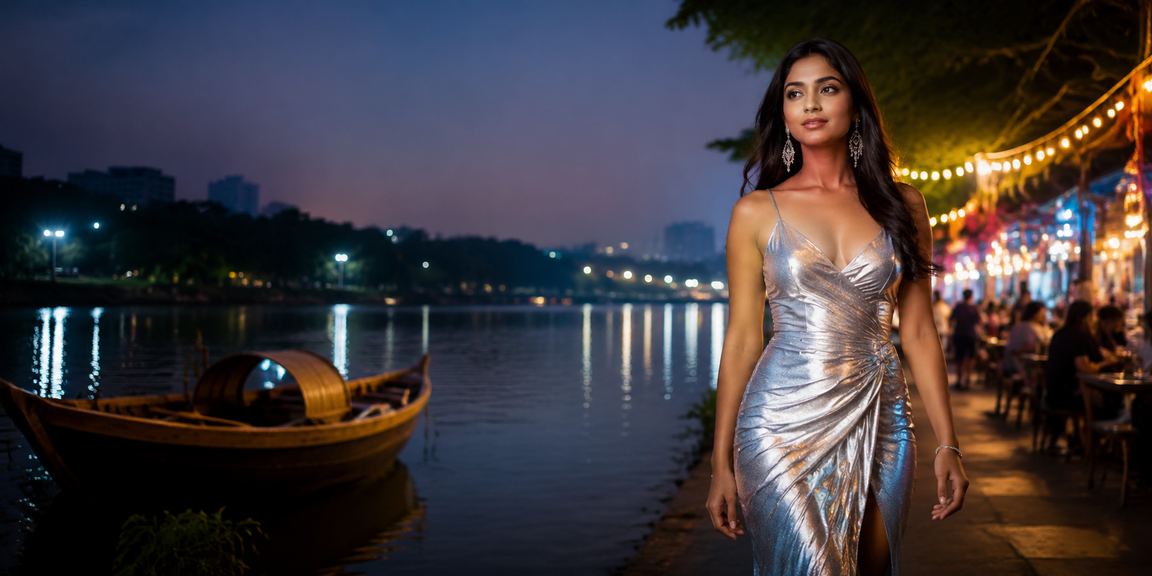 ঢাকার নাইট মার্কেটে আন্দার বাহার গেমের বিনোদন পরিবেশ